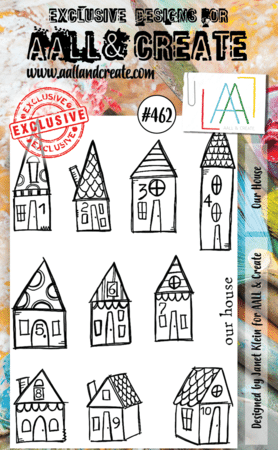 AALL & CREATE - Stamp Set A6 Our House