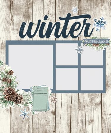 Alternative view of SIMPLE STORIES - Collezione Simple Vintage Fresh Snow -Simple Pages Page Pieces