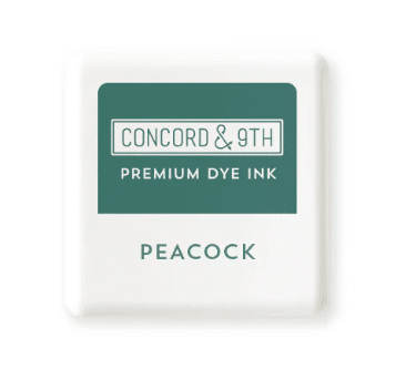 CONCORD & 9TH - INK CUBE: Peacock