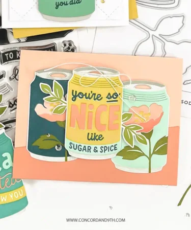 Alternative view of CONCORD & 9TH - Soda-Lighted Stamp Set (6 x 8)