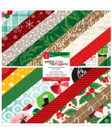 Vicki Boutin -  Collezione Wrapped In Ribbons - Pad 12"X12" 48 Sheets