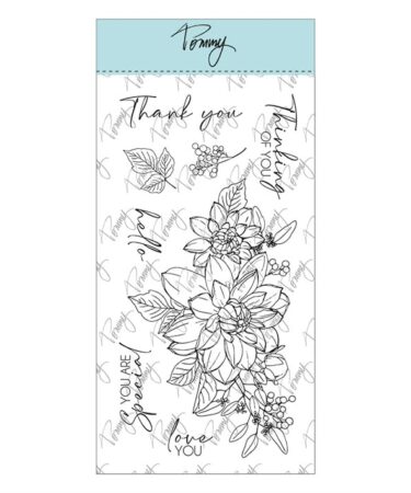 TOMMY ART - Tommy clear stamps – Adorable Flowers by Iuliia Kushnir
