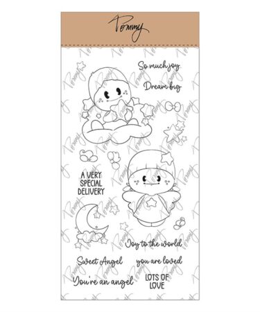 TOMMY ART - Tommy clear stamps – Little Angel by Dolcelegno