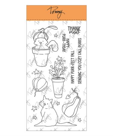 TOMMY ART - Tommy clear stamps – Pumpkins & Cats by Laura Cortinovis