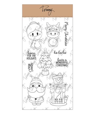 TOMMY ART - Tommy clear stamps – Santa Family by Dolcelegno
