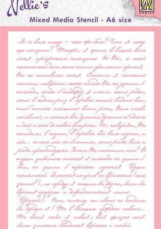 Nellie's Choice • Stencil A6 Size Writing