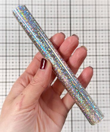 IL NEGOZIO DELLA MAMMA DI CLE - TONER FOIL 15cmx3m- ARGENTO SEQUINS