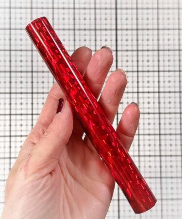 IL NEGOZIO DELLA MAMMA DI CLE - TONER FOIL 15cmx3m- ROSSO SEQUIN