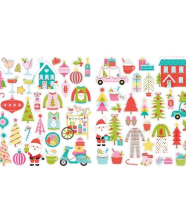 Alternative view of Bella Blvd -Collezione Merry Mingle -  Cardstock Ephemera - Icons