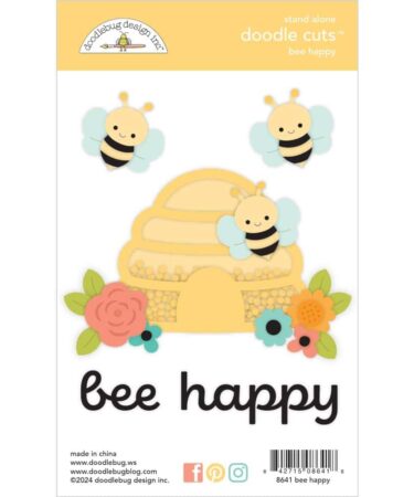 Doodlebug – Collezione Farmhouse - set di fustelle Be Happy