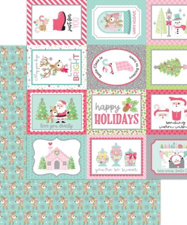 Doodlebug – Collezione Tinsel Time - Dashing Deer