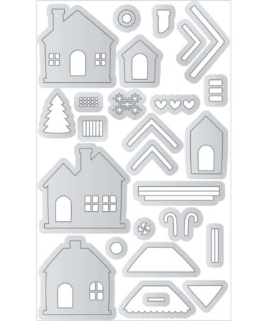 Alternative view of Doodlebug – Collezione Tinsel Time - set di fustelle Tiny Tinsel Town