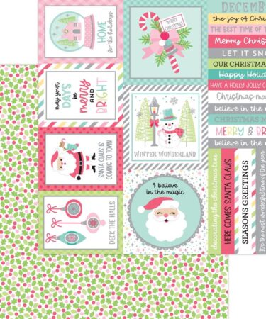 Doodlebug – Collezione Tinsel Time - Happy Holly Days