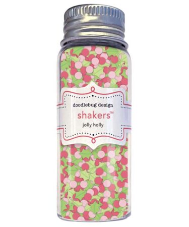 Doodlebug – Collezione Tinsel Time - Shakers Jolly Holly