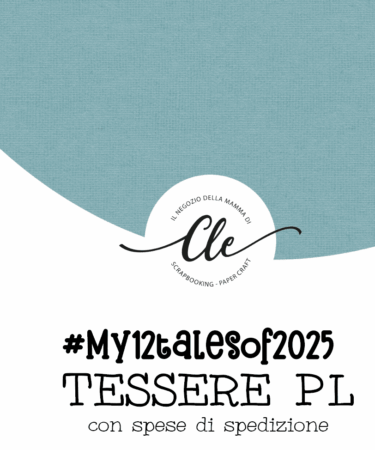 MY 12 TALES OF 2025 - ABBONAMENTO MENSILE TESSERE PROJECT LIFE -CON SPESE DI SPEDIZIONE