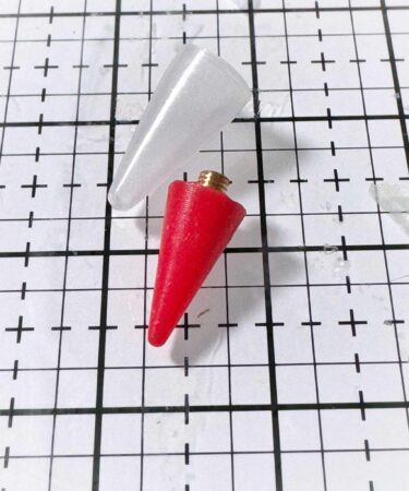 IL NEGOZIO DELLA MAMMA DI CLE – PUNTA DI RICAMBIO -"NON NE PERDO UNA" - v.2 - ROSSA