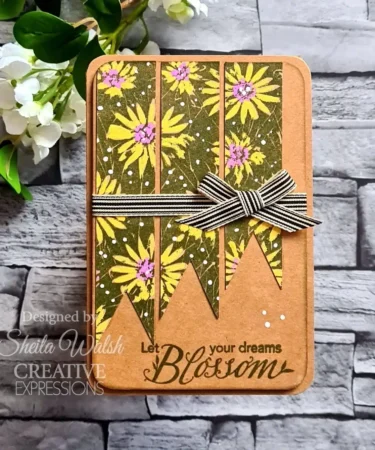 Alternative view of Creative Expressions • Daisy Bliss Pre-Cut Rubber Stamp