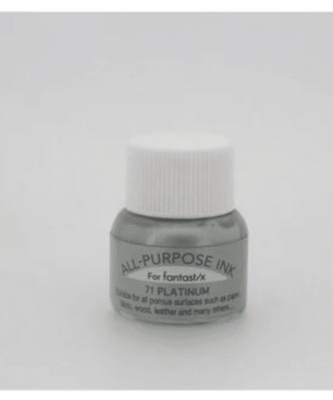 Tsukineko All-Purpose Ink Bottle Platinum 15ml