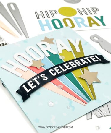 Alternative view of Concord & 9th - Burst of Cheer Dies