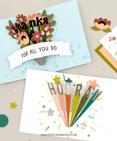 Alternative view of Concord & 9th - Pop-up Burst Base Dies