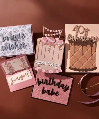 Alternative view of SPELLBINDERS - Born to Sparkle 3D Embossing Folder