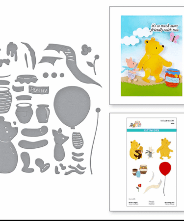 SPELLBINDERS - Pooh & Piglet Etched Dies