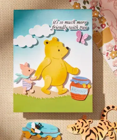 Alternative view of SPELLBINDERS - Pooh & Piglet Etched Dies