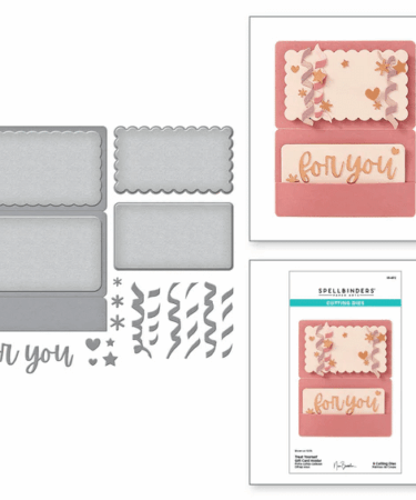 SPELLBINDERS - Treat Yourself Gift Card Holder Etched Dies