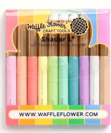 WAFFLE FLOWER - Shader Brush 1+ Rainbow Pack