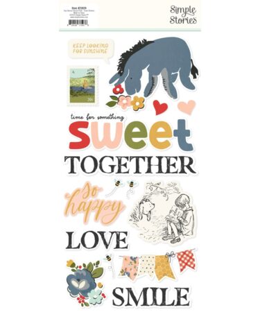 Alternative view of SIMPLE STORIES - Collezione Say Cheese Classic Pooh - Foam Stickers