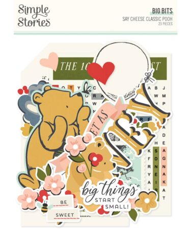 SIMPLE STORIES - Collezione Say Cheese Classic Pooh - Big Bits & Pieces