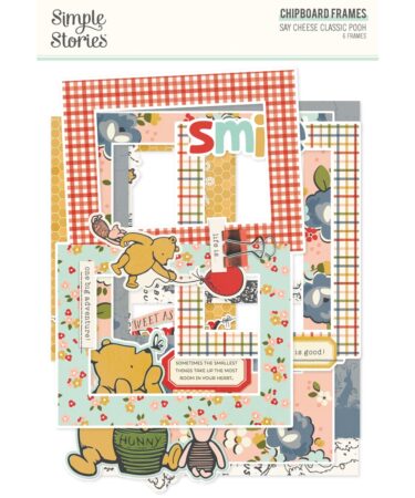 SIMPLE STORIES - Collezione Say Cheese Classic Pooh - Chipboard Frames