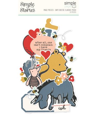 SIMPLE STORIES - Collezione Say Cheese Classic Pooh - Simple Pages Page Pieces