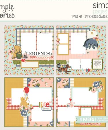 SIMPLE STORIES - Collezione Say Cheese Classic Pooh - Simple Pages Page Kit