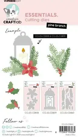 Alternative view of Creative Craftlab Pine Branch Essentials Cutting Die