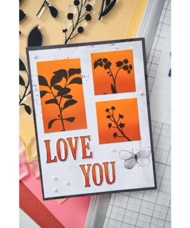 Alternative view of Sizzix Framelits Die Set By 49 And Market - Fine Line Alpha 02