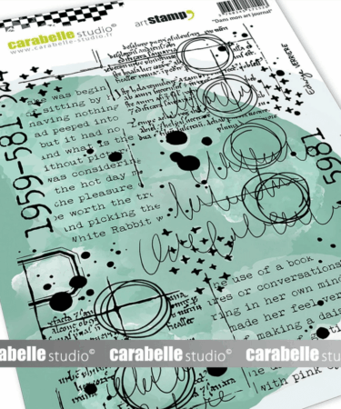 Carabelle Studio • Cling Stamp A5 Dans Mon Art Journal