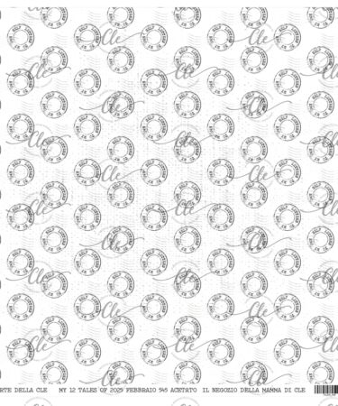 IL NEGOZIO DELLA MAMMA DI CLE - LE CARTE DELLA CLE – MY 12 TALES OF  2025- FEBBRAIO-  ACETATO NUM 545