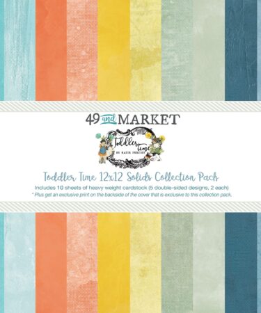 49 And Market Collezione Toddler Time - Collection Pack 12"X12" - SOLID