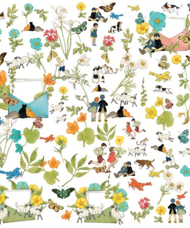 Alternative view of 49 And Market Collezione Toddler Time - Laser Cut Outs Icons