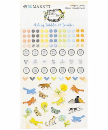 49 And Market Collezione Toddler Time - Epoxy Stickers Wishing Bubble