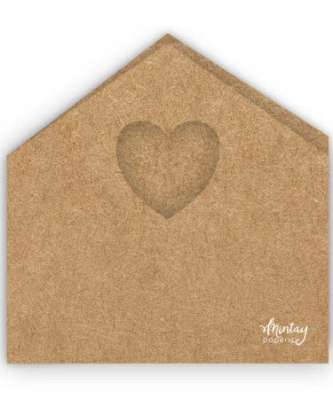 MINTAY - Basic - House Card Base - Kraft
