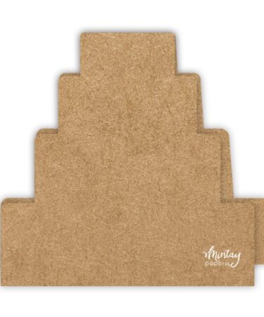 MINTAY - Basic - Birthday Cake Card Base - Kraft