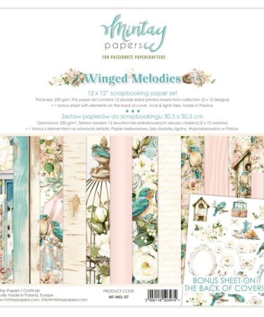 MINTAY - COLLEZIONE WINGED MELODIES - 30x30 cm (12"x12")