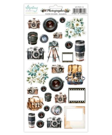 MINTAY - COLLEZIONE PHOTOGRAPHER - Paper Stickers - Element (6"x12")