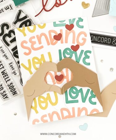 Alternative view of CONCORD & 9TH - Hands Full of Love Dies