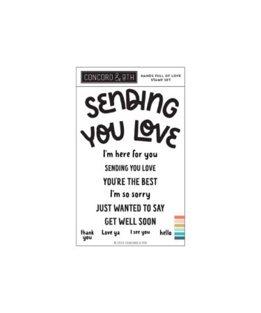 CONCORD & 9TH - Hands Full of Love Stamp Set (4 x 6)