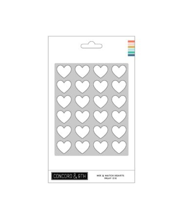 CONCORD & 9TH - Mix & Match Hearts Inlay Die