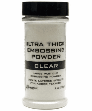 Ranger • POLVERE DA EMBOSSING A GRANA GROSSA - Melt art Ultra thick Embossing Enamel Clear