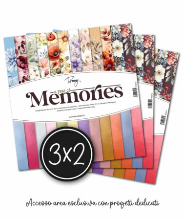 Tommy Art- Carte A year of memories 3×2 – Con accesso a contenuti eslcusivi 2025